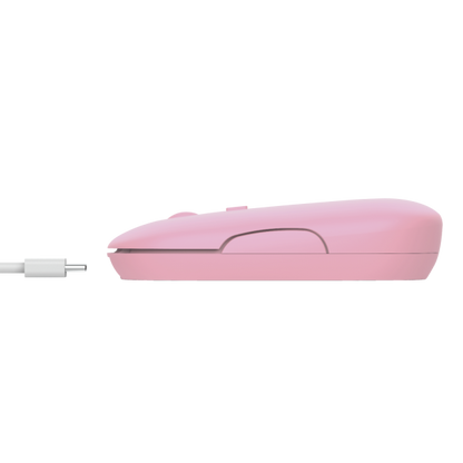 Trust Puck mouse Ambidestro RF senza fili + Bluetooth Ottico 1600 DPI [24125]