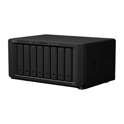 SYNOLOGY NAS TOWER 8BAY 2.5"/3.5" SSD/HDD SATA, AMD RYZEN V1500B 4CORE 2.2GHz, 4GB SODIMM DDR4 ECC ( [DS1821+]