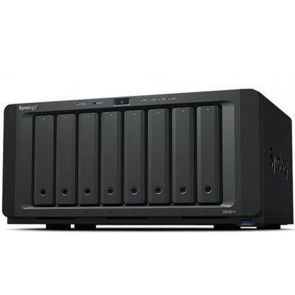 SYNOLOGY NAS TOWER 8BAY 2.5"/3.5" SSD/HDD SATA, AMD RYZEN V1500B 4CORE 2.2GHz, 4GB SODIMM DDR4 ECC ( [DS1821+]