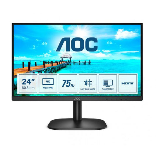 AOC MONITOR 23,8 LED VA 16:9 FHD 4MS 250 CDM,VGA/HDMI [24B2XHM2]