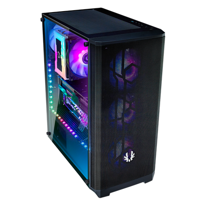 BITFENIX CASE MID.T NOVA MESH SE TG 4xARGB BLACK [BFC-NSE-300-KKGSK-4A]