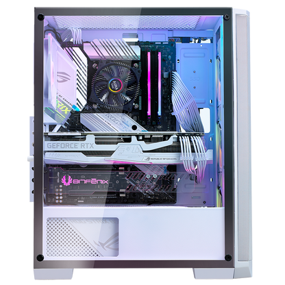 FUNDA BITFENIX MID.T NOVA MESH SE TG ARGB BLANCO [BFC-NSE-300-WWGKW-4A] 