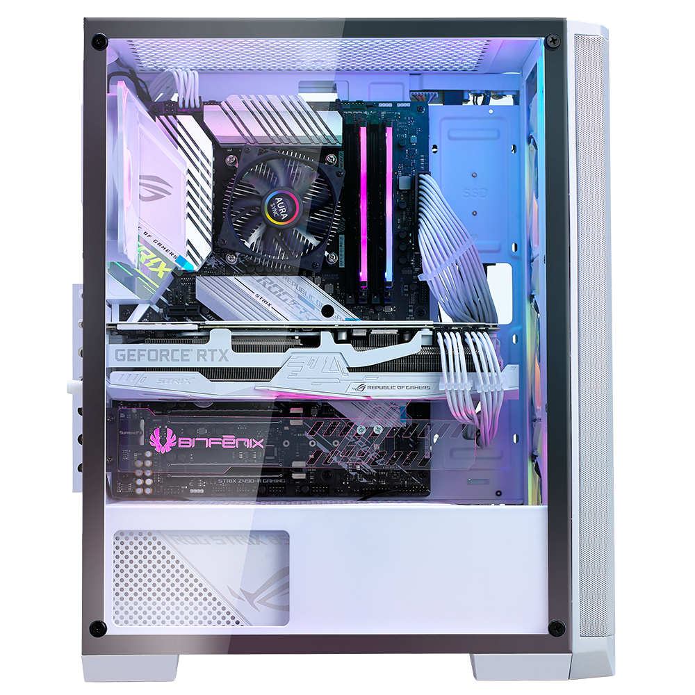 BITFENIX CASE MID.T NOVA MESH SE TG ARGB WHITE [BFC-NSE-300-WWGKW-4A]