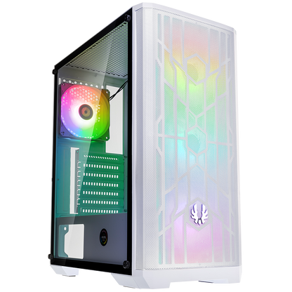 BITFENIX CASE MID.T NOVA MESH SE TG ARGB WHITE [BFC-NSE-300-WWGKW-4A]