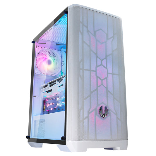 BITFENIX CASE MID.T NOVA MESH SE TG ARGB WHITE [BFC-NSE-300-WWGKW-4A]