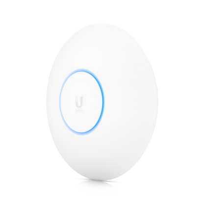 Ubiquiti - U6-LR - Wall/Ceiling Mount Dual-Band Wi-Fi 6 Access Point, 1x 1Gbps RJ45 port, 600 Mbps at 2.4GHz (4x4) + 2400 Mbps at 5GHz (4x4) U6-LR [U6-LR]