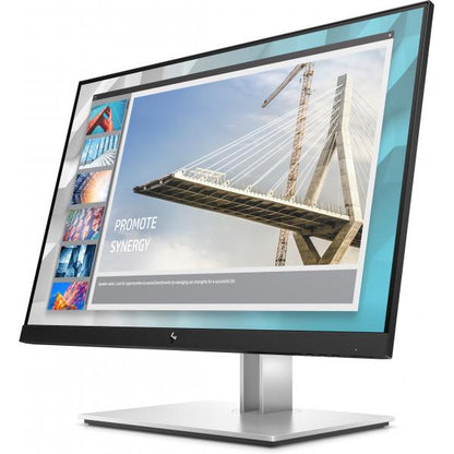 HP E-Series E24i G4 Monitor PC 61 cm (24") 1920 x 1200 Pixel WUXGA Nero, Argento [9VJ40AA#ABB]