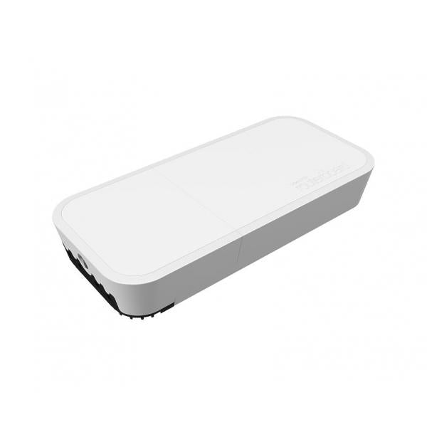 Mikrotik actualizó wAP ac con 4 núcleos IPQ-4018 716 MHz, 128 MB de RAM, 2x Gbit LAN, cadena dual 802.11b/g/n de 2,4 Ghz incorporada, cadena dual 802.11an/ac de 5 GHz incorporada RBwAPG-5HacD2HnD [RBwAPG- 5HacD2HnD] 