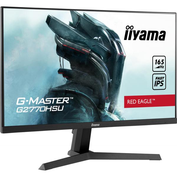 iiyama G-MASTER Red Eagle pantalla LED 68,6 cm (27") 1920 x 1080 Pixeles Full HD Negro [G2770HSU-B1] 