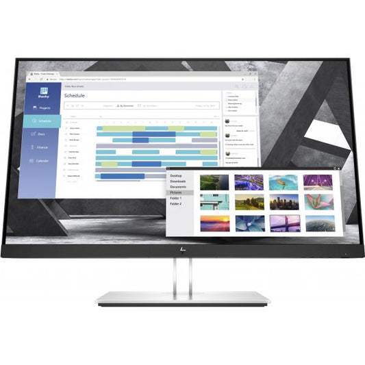 Hp E27q G4 QHD - 27 inch - Quad HD IPS LED Monitor - 2560x1440 - Pivot / HAS [9VG82AA#ABB]