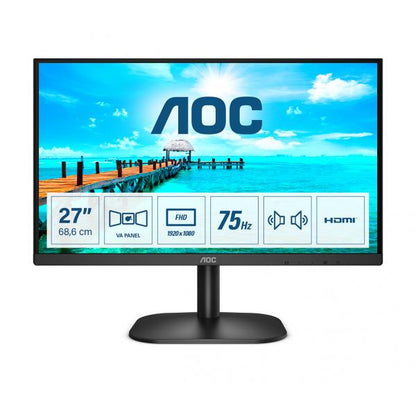 MONITOR AOC 27 LED VA 16:9 FHD 4MS 250 CDM, VGA/DVI, MULTIMEDIA [27B2AM]