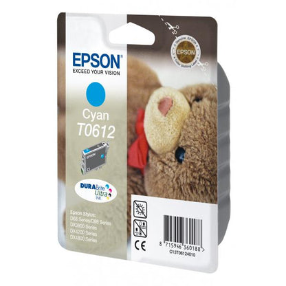 Epson Teddybear Cartuccia Ciano [C13T06124010]