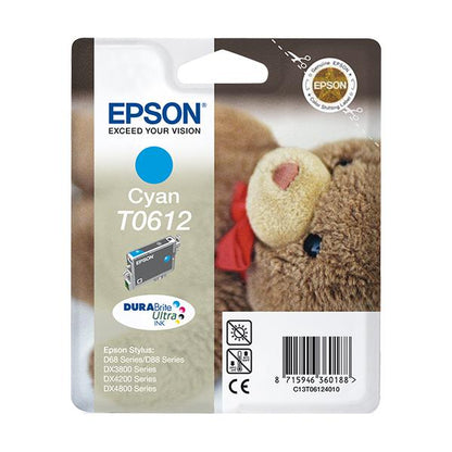 Epson Teddybear Cartuccia Ciano [C13T06124010]