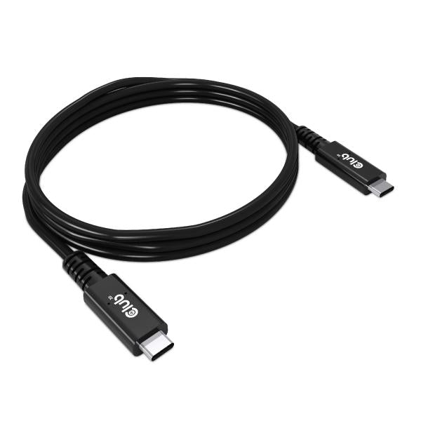 CLUB3D USB4 TYPE C GEN 3X2 BI DIRECTIONAL CABLE 40GBPS 8K60HZ 100W POWERDELIVERY M/M [CAC-1571] 