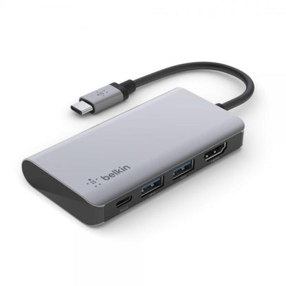 Belkin Adattatore Multiporta 4 In 1 USB-C [AVC006BTSGY]