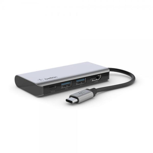 Belkin Adattatore Multiporta 4 In 1 USB-C [AVC006BTSGY]