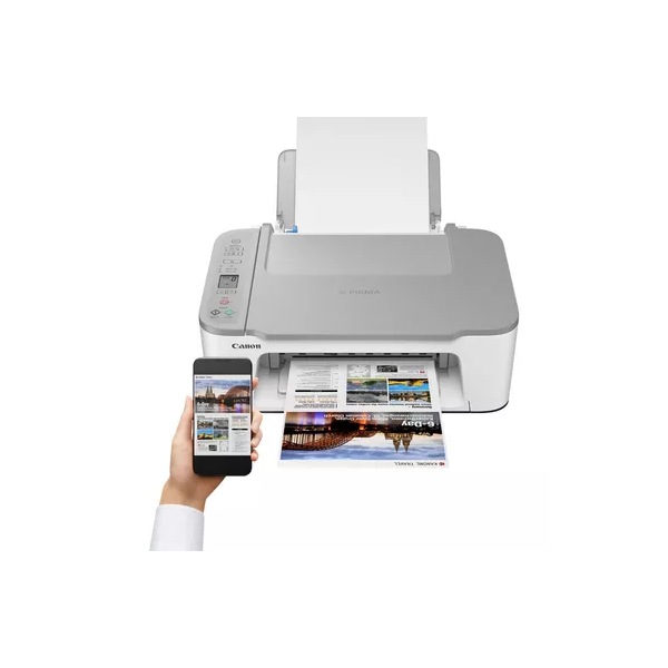 Impresora multifunción de inyección de tinta Canon PIXMA TS3451 - Blanca [4463C026] 