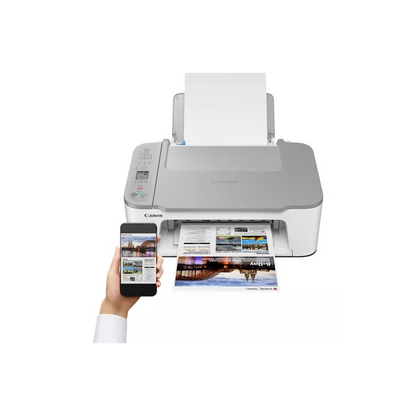 Impresora multifunción de inyección de tinta Canon PIXMA TS3451 - Blanca [4463C026] 