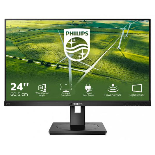 Philips 242B1G/00 LED display 60.5 cm (23.8") 1920 x 1080 pixels Full HD Black [242B1G/00]