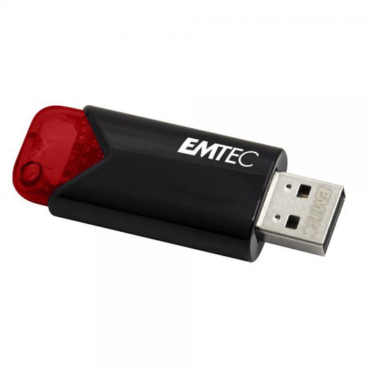 Emtec Click Easy unità flash USB 16 GB USB tipo A 3.2 Gen 2 (3.1 Gen 2) Nero, Rosso [ECMMD16GB113]