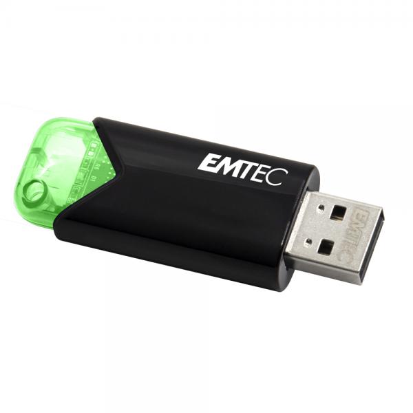 Emtec Click Easy unità flash USB 64 GB USB tipo A 3.2 Gen 1 (3.1 Gen 1) Nero, Verde [ECMMD64GB113]