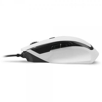 Sharkoon SHARK Force II mouse Mano destra USB tipo A Ottico 4200 DPI [SHARKFORCEIIWHITE]