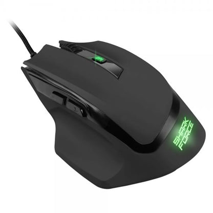 Sharkoon SHARK Force II mouse Mano destra USB tipo A Ottico 4200 DPI [SHARKFORCEIIBLACK]