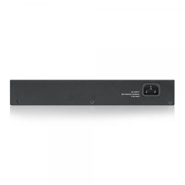 ZYXEL SWITCH UNMANAGED 24 PORTE GIGABIT, DESIGN SENZA VENTOLE, DESKTOP/RACK [GS1100-24E-EU0103F]