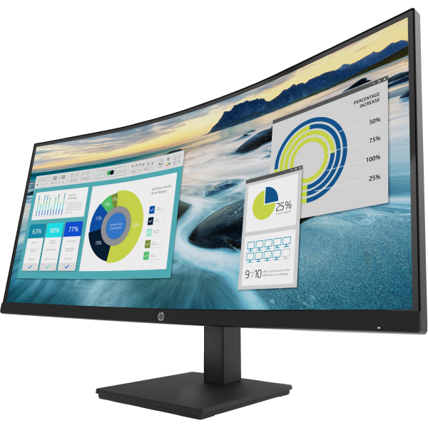 HP P34hc G4 Monitor PC 86,4 cm (34") 3440 x 1440 Pixel Quad HD LED Nero [21Y56AA#ABB]