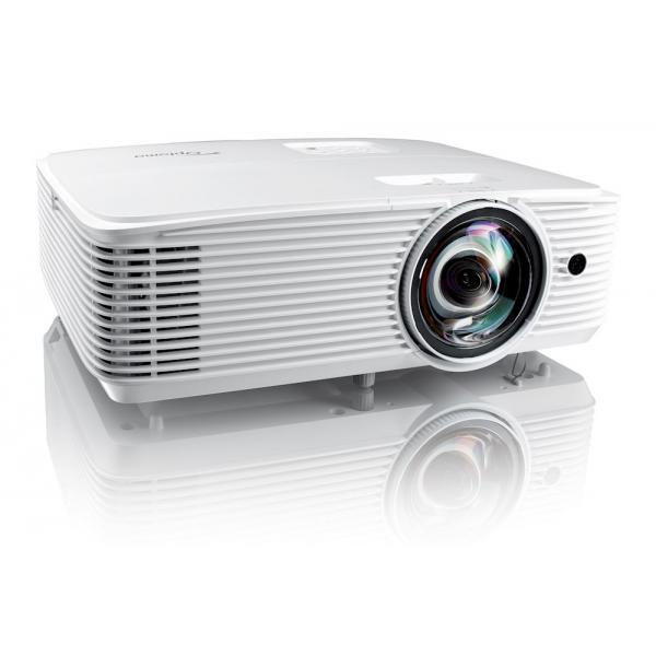 Optoma H117ST videoproiettore Proiettore a corto raggio 3800 ANSI lumen DLP WXGA (1280x800) Compatibilità 3D Bianco [H117ST]