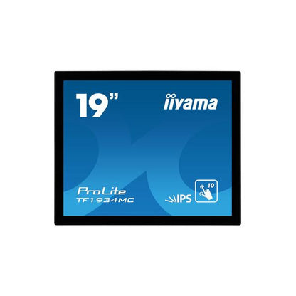 iiyama ProLite TF1934MC-B7X Monitor de PC 48,3 cm (19") 1280 x 1024 Pixeles SXGA LED Pantalla táctil Negro [TF1934MC-B7X] 