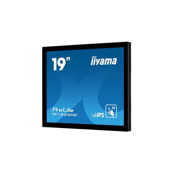 iiyama ProLite TF1934MC-B7X Monitor de PC 48,3 cm (19") 1280 x 1024 Pixeles SXGA LED Pantalla táctil Negro [TF1934MC-B7X] 