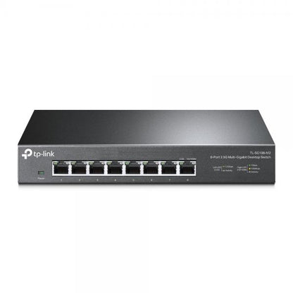 TP-Link TL-SG108-M2 Switch de Red No Administrado 2.5G Ethernet (100/1000/2500) Negro [TL-SG108-M2] 