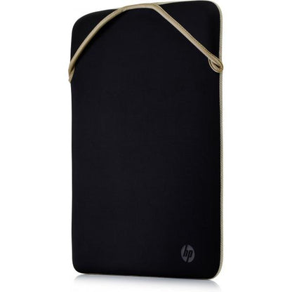 Hp 14 inch Reversible Protective Laptop Sleeve - Black/Gold [2F1X3AA]