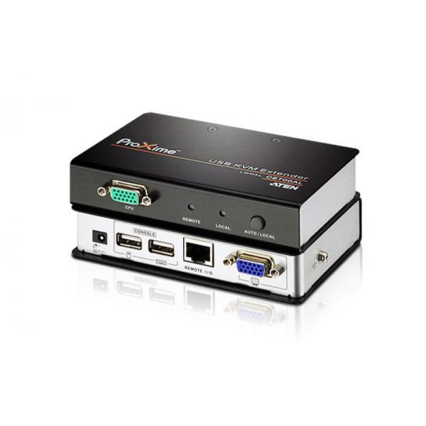 ATEN USB KVM Extender ( Maximum Resolution at 1280 x 1024 ) DC Power Adapter / Surge Protection CE700A-AT-G [CE700A-AT-G]