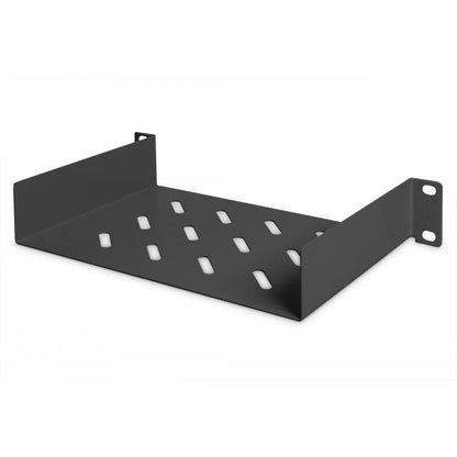 Digitus 1U fixed shelf 10inch 44x254x150 mm - Black [DN-10-TRAY-1-B]