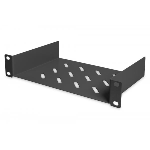 Digitus 1U fixed shelf 10inch 44x254x150 mm - Black [DN-10-TRAY-1-B]