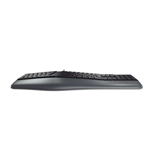 Cherry KC 4500 ERGO - Keyboard - Corded - QWERTY - Black [JK-4500EU-2]