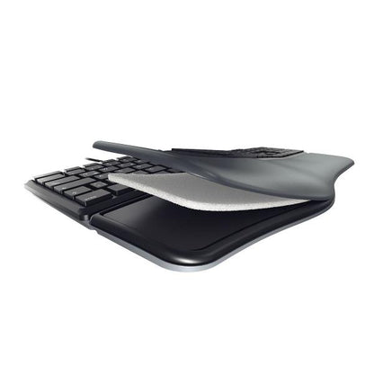 Cherry KC 4500 ERGO - Keyboard - Corded - QWERTY - Black [JK-4500EU-2]