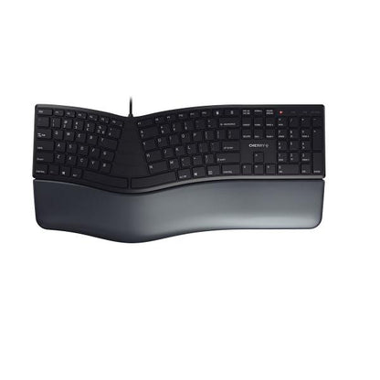 Cherry KC 4500 ERGO - Keyboard - Corded - QWERTY - Black [JK-4500EU-2]