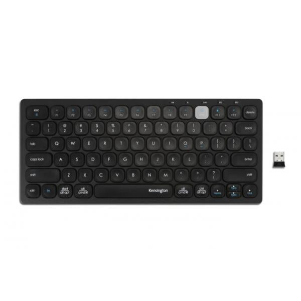 Kensington K75502PN tastiera Bluetooth QWERTY Nordic Nero [K75502IT]