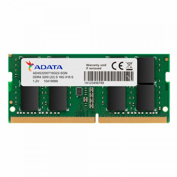 ADATA AD4S32008G22-SGN memoria 8 GB 1 x 8 GB DDR4 3200 MHz [AD4S32008G22-SGN]