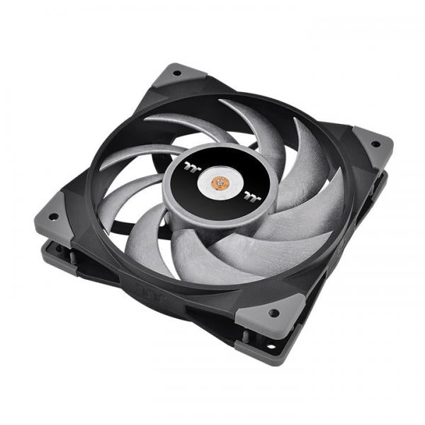 Thermaltake TOUGHFAN 12 Case per computer Ventilatore 12 cm Nero, Grigio 1 pz [CL-F121-PL12GM-A]