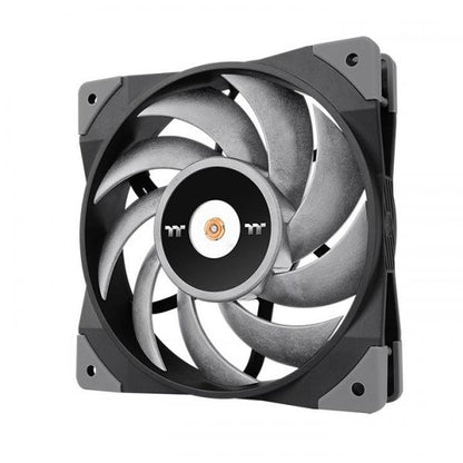 Thermaltake TOUGHFAN 12 Case per computer Ventilatore 12 cm Nero, Grigio 1 pz [CL-F121-PL12GM-A]