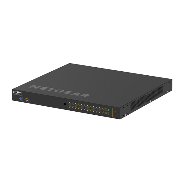 NETGEAR M4250-26G4XF-PoE+ Gestionado L2/L3 Gigabit Ethernet (10/100/1000) Soporte Alimentación a través de Ethernet (PoE) 1U Negro [GSM4230PX-100EUS]