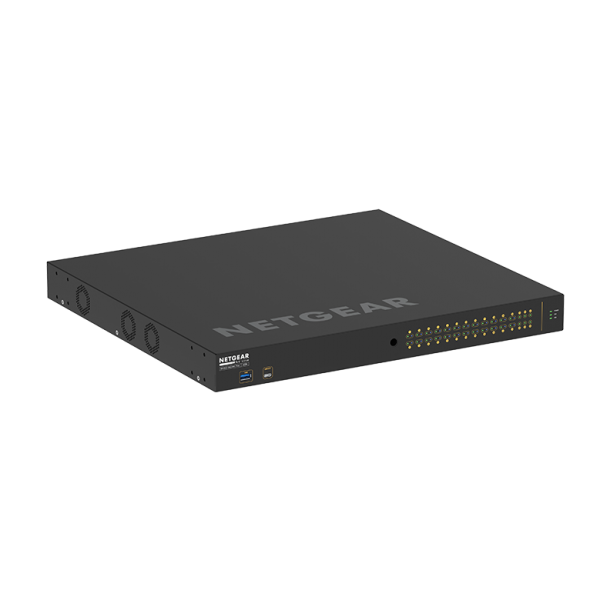 NETGEAR M4250-26G4XF-PoE+ Gestionado L2/L3 Gigabit Ethernet (10/100/1000) Soporte Alimentación a través de Ethernet (PoE) 1U Negro [GSM4230PX-100EUS]