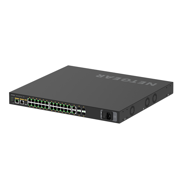 NETGEAR M4250-26G4XF-PoE+ Gestito L2/L3 Gigabit Ethernet (10/100/1000) Supporto Power over Ethernet (PoE) 1U Nero [GSM4230PX-100EUS]