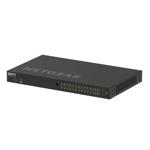 NETGEAR GSM4230P-100EUS switch di rete Gestito L2/L3 Gigabit Ethernet (10/100/1000) Supporto Power over Ethernet (PoE) 1U Nero [GSM4230P-100EUS]