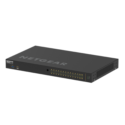 NETGEAR GSM4230P-100EUS switch di rete Gestito L2/L3 Gigabit Ethernet (10/100/1000) Supporto Power over Ethernet (PoE) 1U Nero [GSM4230P-100EUS]
