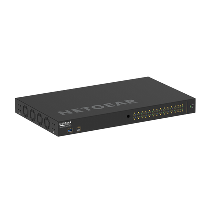 NETGEAR GSM4230P-100EUS switch di rete Gestito L2/L3 Gigabit Ethernet (10/100/1000) Supporto Power over Ethernet (PoE) 1U Nero [GSM4230P-100EUS]